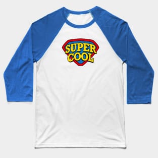 Super Cool Hero funny Superhero costume Baseball T-Shirt